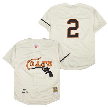 Mitchell and Ness Colts #2 No name men women youth size S-6XL