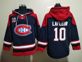 Montreal Canadiens #10 LAFLEUR stitched hoodie  jersey MEN WOMEN YOUTH S-6XL SIZE