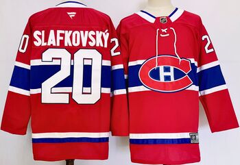 Montreal Canadiens #20 Juraj Slafkovsky stitched hockey jersey MEN WOMEN YOUTH S-6XL SIZE