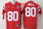 Nebraska Huskers White #80 Kenny Bell