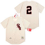 Nellie Fox Chicago White Sox Jersey Mitchell & Ness cream