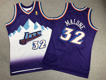 New 1996-97 Karl Malone #32 Utah Jazz  Mitchell & Ness Swingman Jersey MEN WOMEN YOUTH S-6XL SIZE