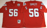 New England patriots Red #56 TIPPETT
