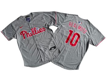 10# J.T. Realmuto Philadelphia Phillies Away Limited Player Jersey MEN WOMEN YOUTH S-6XL SIZE