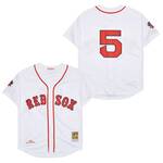 Nomar Garciaparra Boston Red Sox Jersey Mitchell & Ness white men women youth size S-6XL