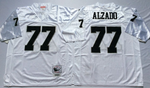 Oakland Raiders White #77 ALZADO