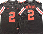 Ohio State Buckeyes Black 2 DOBBINS Football Jersey MEN WOMEN YOUTH S-6XL SIZE