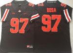 Ohio State Buckeyes Black 97 BOSA Football Jersey MEN WOMEN YOUTH S-6XL SIZE