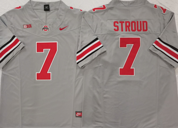 Ohio State Buckeyes GRAY #7 STROUD Football Jersey MEN WOMEN YOUTH S-6XL SIZE