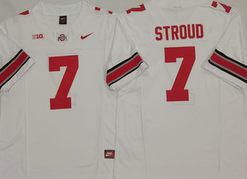 Ohio State Buckeyes White 7 STROUD Football Jersey MEN WOMEN YOUTH S-6XL SIZE