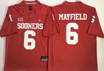 Oklahoma Sooners 6 MAYFIELD Football Jersey MEN WOMEN YOUTH S-6XL SIZE