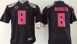 Oregon Ducks #8 Marcus Mariota black