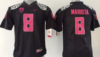 Oregon Ducks #8 Marcus Mariota black Football Jersey MEN WOMEN YOUTH S-6XL SIZE