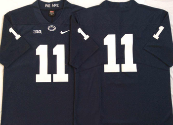 Penn State Nittany Lions Blue 11 No Name Football Jersey MEN WOMEN YOUTH S-6XL SIZE