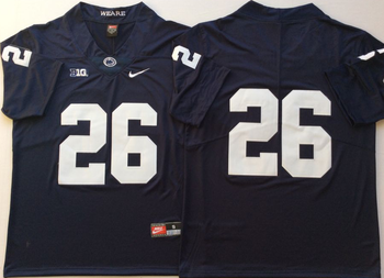 Penn State Nittany Lions Blue 26 BARKLEY Football Jersey MEN WOMEN YOUTH S-6XL SIZE
