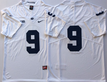 Penn State Nittany Lions White 9 MCSORLEY Football Jersey MEN WOMEN YOUTH S-6XL SIZE