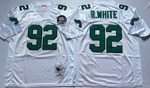 Philadelphia Eagles White #92 R.WHITE Mitchell & Ness Football Jersey Retro men women youth size S-6XL
