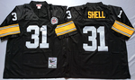 Pittsburgh Steelers Black #31 SHELL