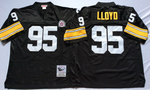 Pittsburgh Steelers Black #95 LLOYD