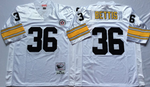 Pittsburgh Steelers White #36 BETTIS Mitchell & Ness Football Jersey Retro men women youth size S-6XL