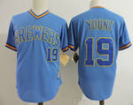 Robin Yount #19 Milwaukee Brewers 1982 Mitchell & Ness Jerse baseball jersey