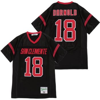 SAM DARNOLD #18 BLACK HIGH SCHOOL FOOTBALL JERSEY