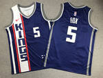 Sacramento Kings #5 De'Aaron Fox Blue 202324 Swingman Jersey City Edition MEN WOMEN YOUTH S-6XL SIZE