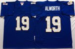 San Diego Chargers Blue #19 ALWORTH Mitchell & Ness Football Jersey Retro men women youth size S-6XL