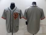 San Francisco Giants blank version stitched baseball jersey grey