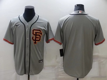 San Francisco Giants blank version stitched baseball jersey grey MEN WOMEN YOUTH S-6XL SIZE