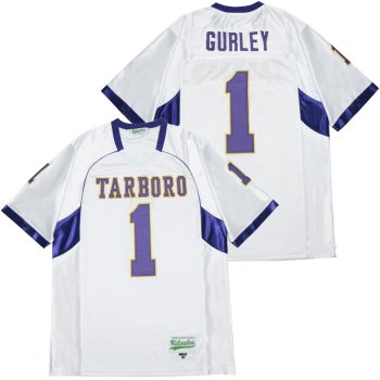 TODD GURLEY #1 WHITE HIGH SCHOOL FOOTBALL JERSEY