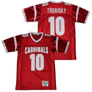 TRUBISKY CARDINALS #10 HIGH SCHOOL FOOTBALL JERSEY