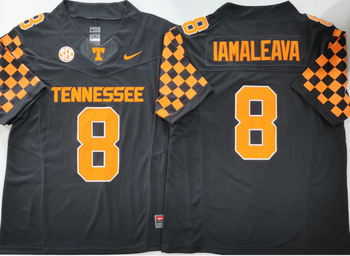 Tennessee Volunteers GRAY #8 IAMALEAVA Football Jersey MEN WOMEN YOUTH S-6XL SIZE