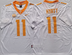 Tennessee Volunteers White 11 HYATT Football Jersey MEN WOMEN YOUTH S-6XL SIZE