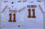 Texas Longhorns White 11 EHLINGER Football Jersey MEN WOMEN YOUTH S-6XL SIZE