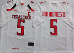 Texas Tech Red Raiders White _5 MAHOMES II