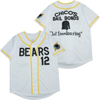 The Bad News bears movie Jersey (1976) white men women youth size S-6XL