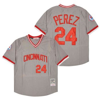 Tony Perez Cincinnati Reds Jersey Mitchell & Ness men women youth size S-6XL