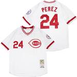 Tony Perez Cincinnati Reds Jersey Mitchell & Ness white men women youth size S-6XL