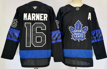 Toronto Maple Leafs 16 Mitch Marnåer stitched reversible hockey jersey MEN WOMEN YOUTH S-6XL SIZE