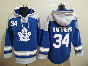 Toronto Maple Leafs 34 Auston Matthews stitched hoodie jersey MEN WOMEN YOUTH S-6XL SIZE
