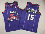 Toronto Raptors 15 Vince Carter Basketball Jersey purple basketball jersey MEN WOMEN YOUTH S-6XL SIZE