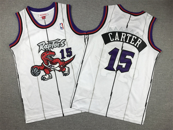 Toronto Raptors 15 Vince Carter Basketball Jersey white basketball jersey MEN WOMEN YOUTH S-6XL SIZE