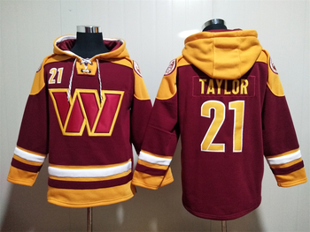 Washington Commanders 21# TAYLOR stitched hoodie MEN WOMEN YOUTH S-6XL SIZE