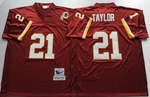 Washington Redskins Red #21 TAYLOR