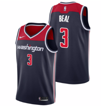 Washington Wizards #3 Bradley Beal Fast Break basketball Jersey Icon Edition navy MEN WOMEN YOUTH S-6XL SIZE
