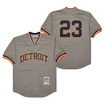 Willie Horton Detroit Tigers Jersey grey men women youth size S-6XL