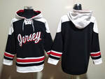 blank version New Jersey Devils Breakaway stitched hockey jersey-black
