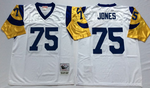 san louis rams White #75 JONES