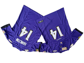 Baltimore Ravens 14 Kyle Hamilton Vap MEN WOMEN YOUTH S-6XL SIZE